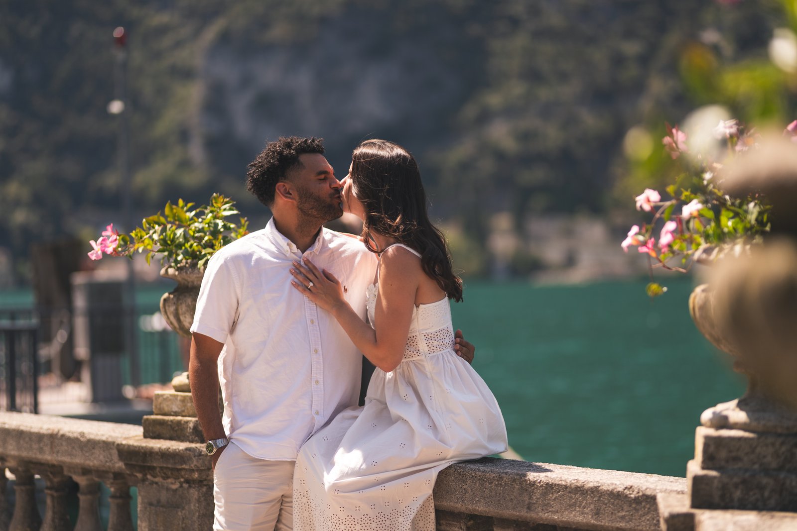 Couples session at Riva del Garda Royal garden - Pennisi Photoartist
